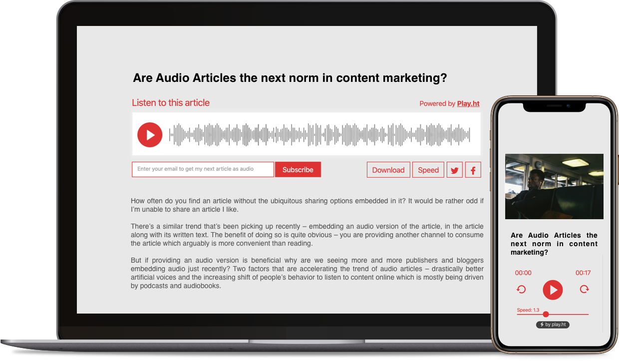 Manage audio files